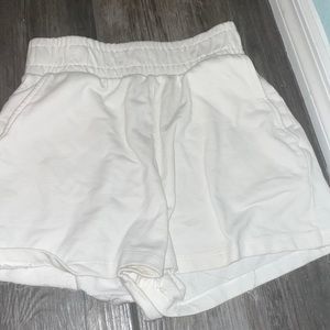 white Zara shorts only worn like twice